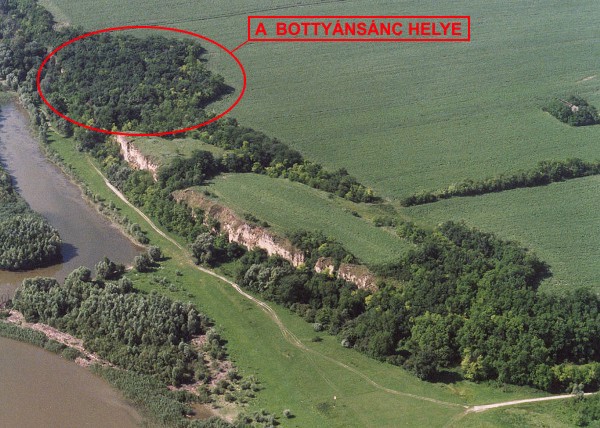 Bottyánsánc, kuruc kori sánc