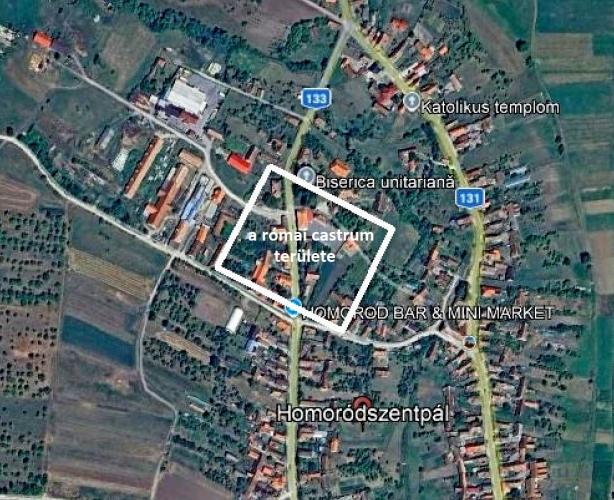 Római castrum, Unitárius templom, Kornis-várkastély