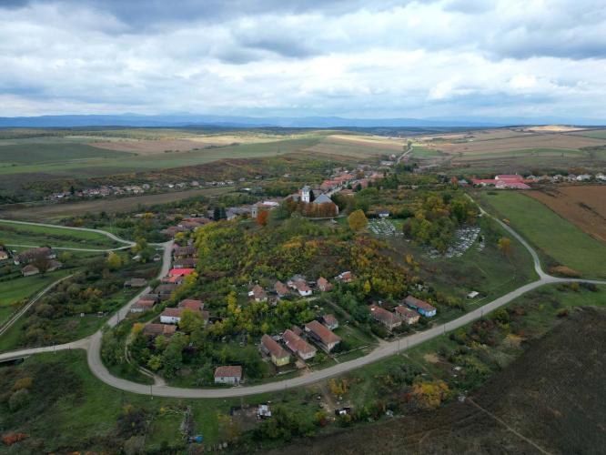 A templom erődfala